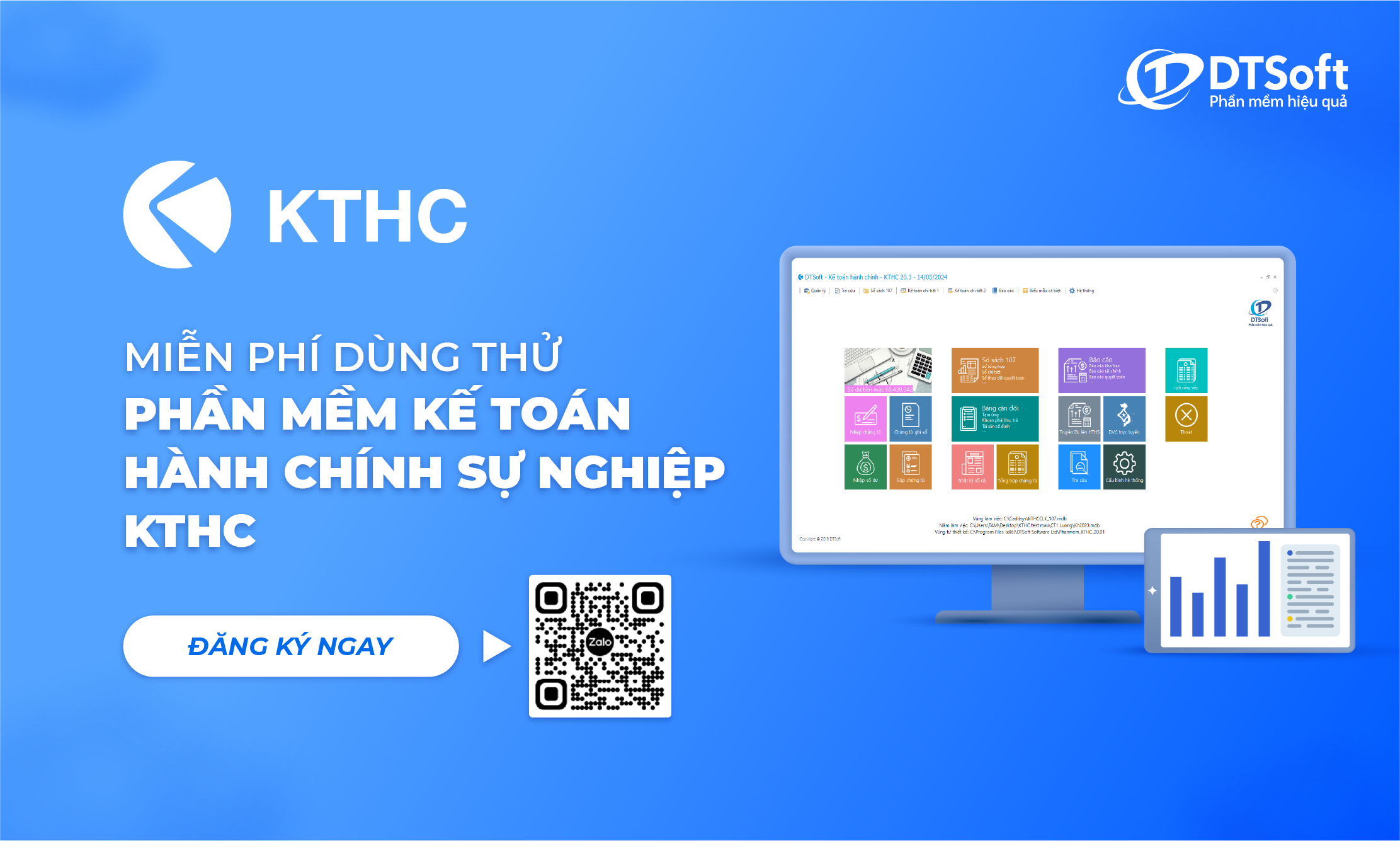 KTHC | Giải pháp phần mềm kế toán hiệu quả cho đơn vị sự nghiệp | Dùng thử miễn phí